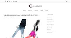 Desktop Screenshot of gregbetza.com